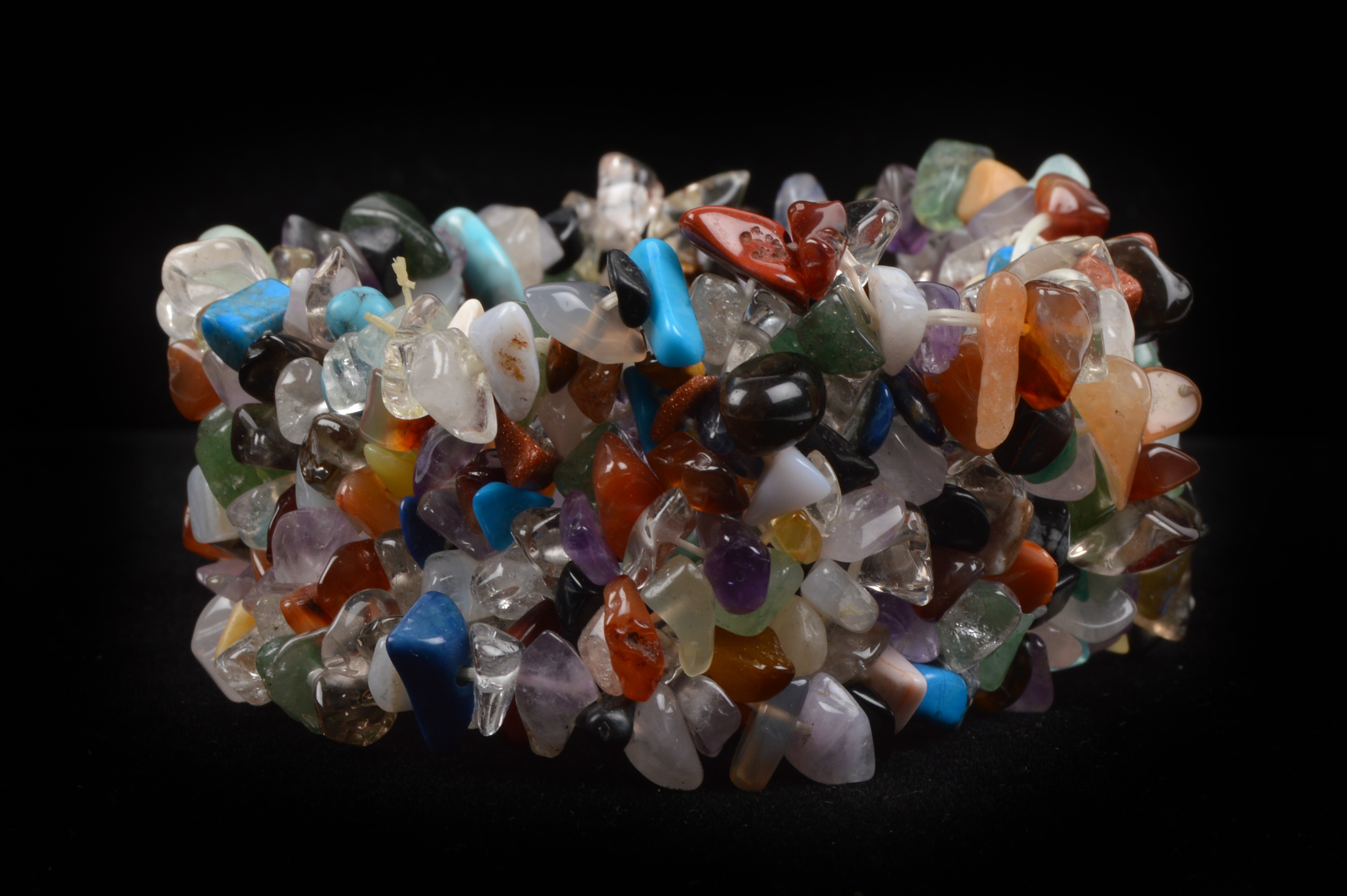 Natural Polished Stone Bracelets