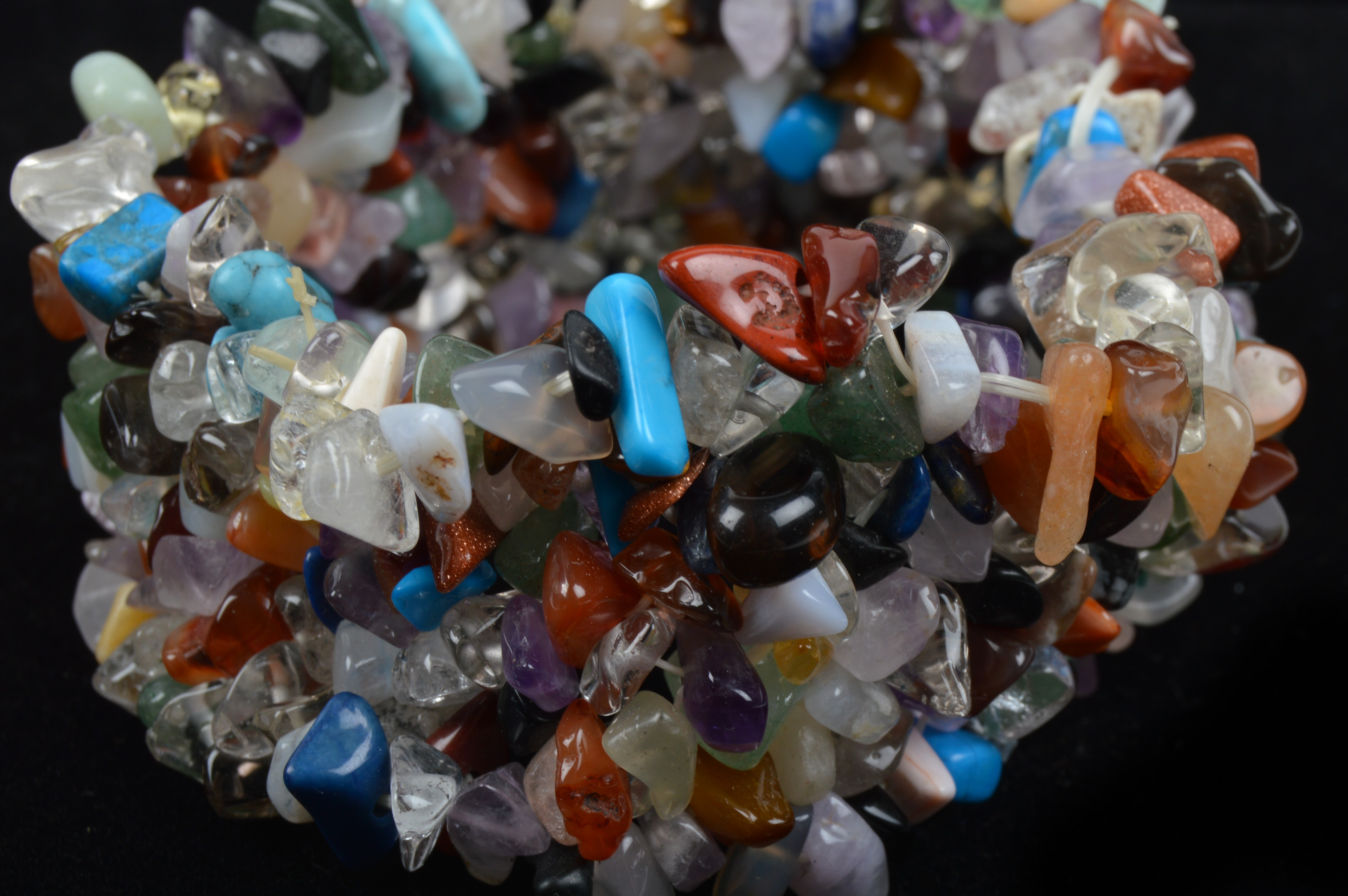 Natural Polished Stone Bracelets