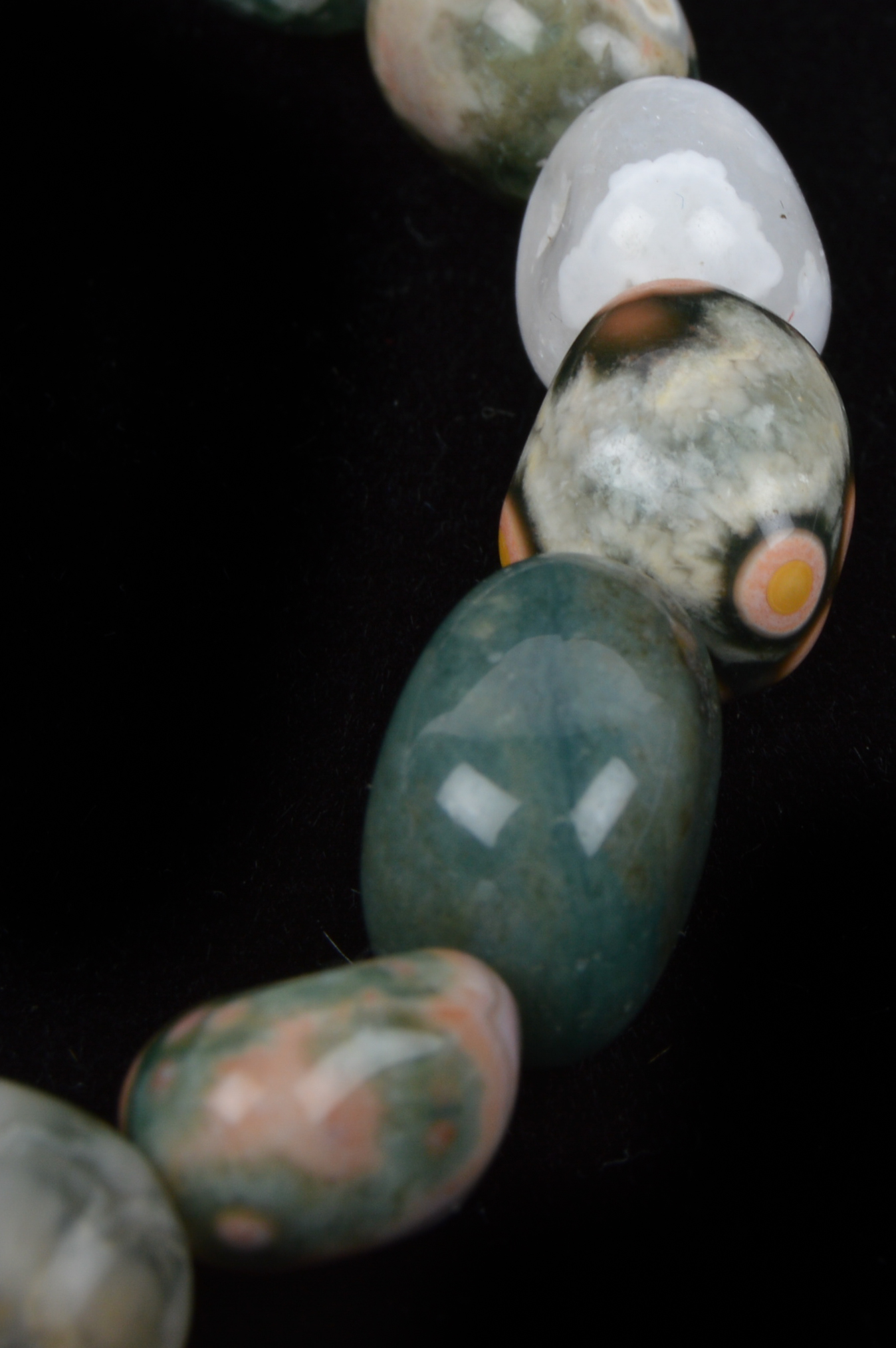 Natural Polished Stone Bracelets