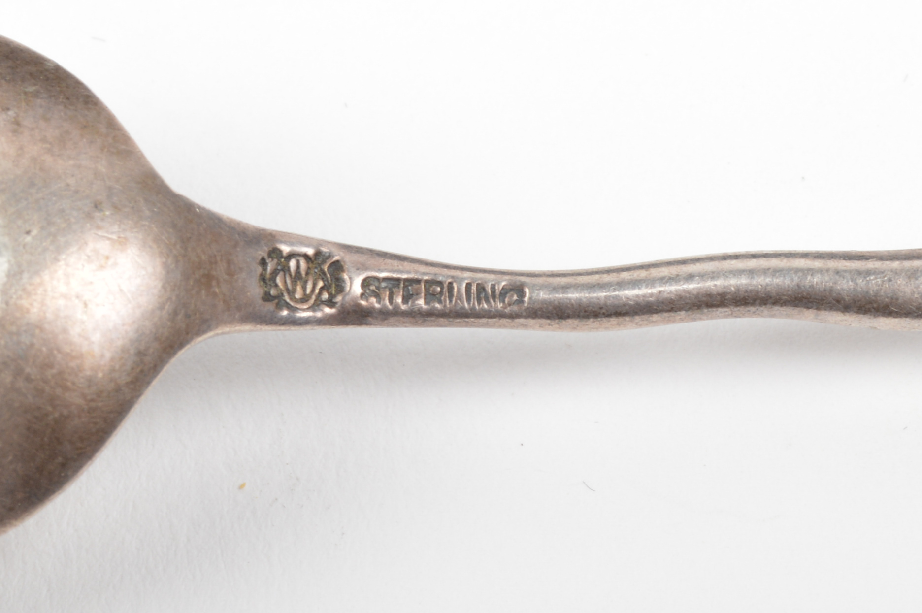 Antique Wendell Sterling Calla Lily Mt. Vernon Spoon