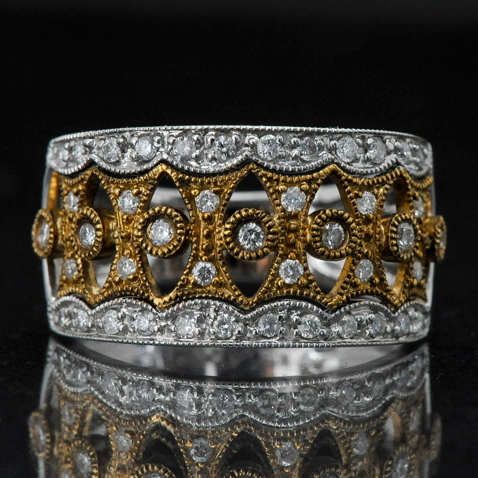 18k Gold Diamond Ring