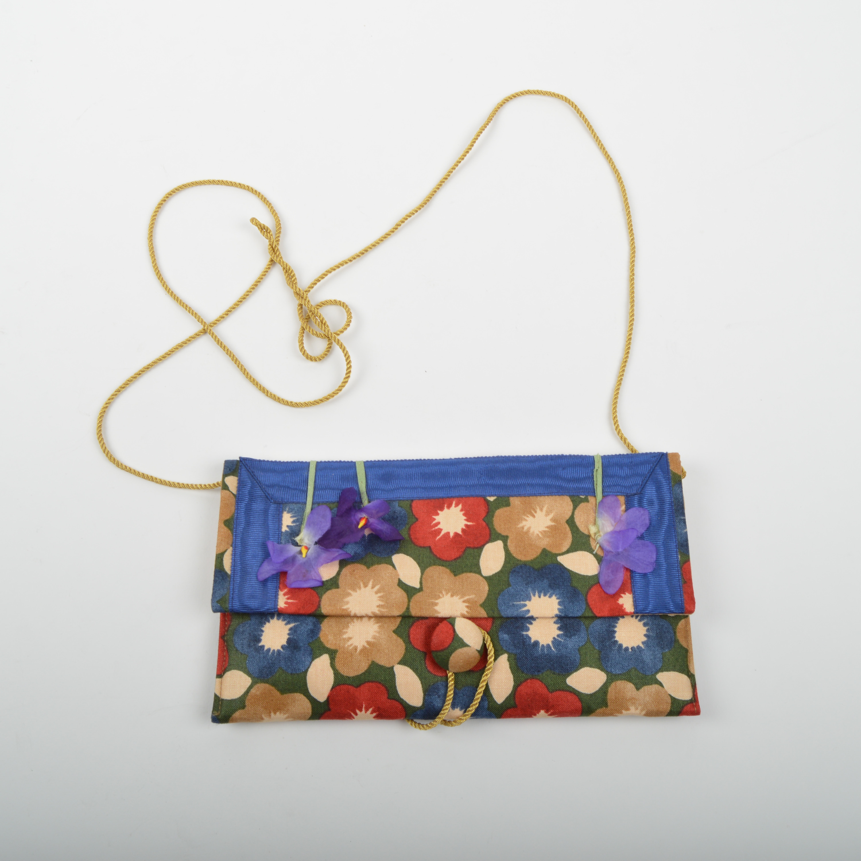 Trio of Vintage Handmade Gwen Jackson Silk Clutches