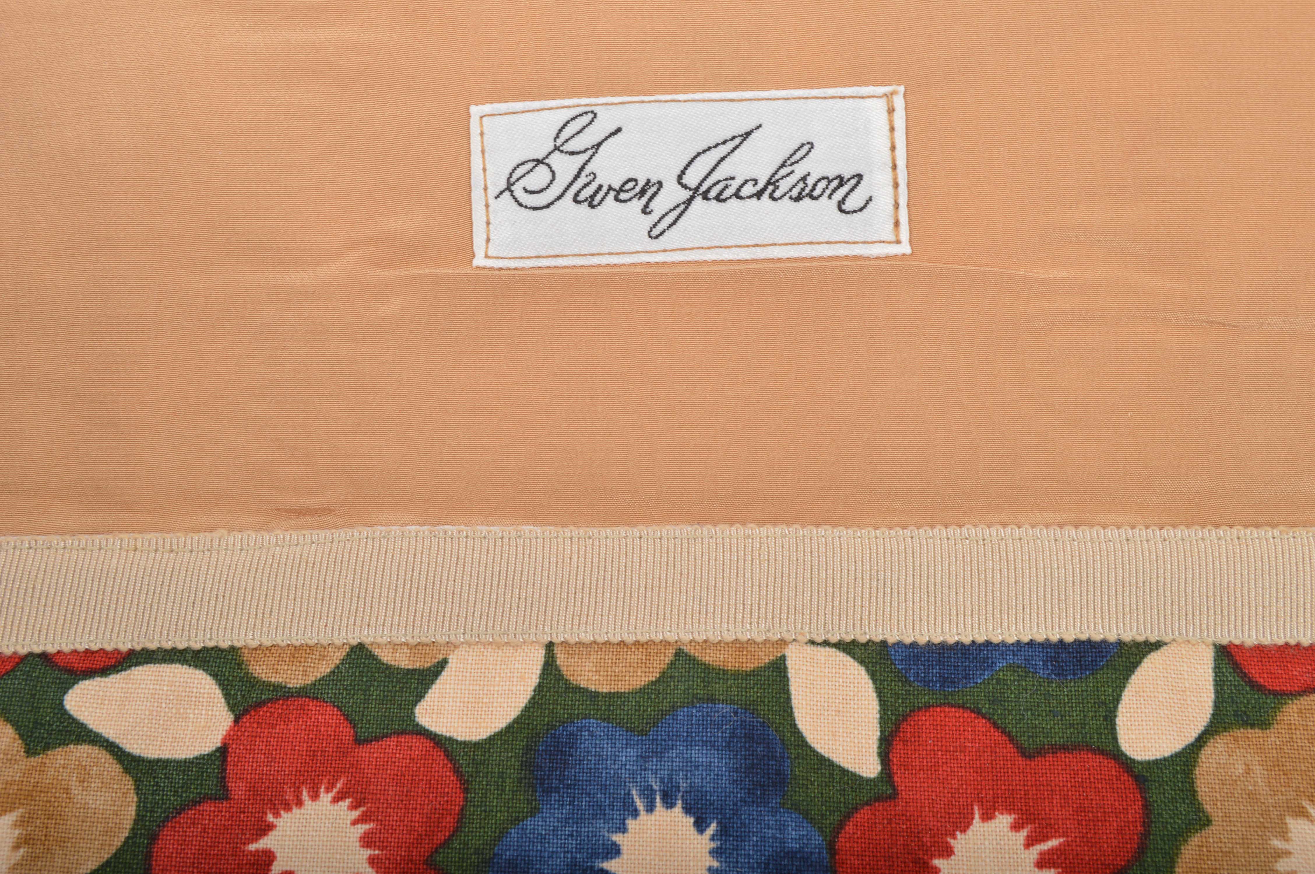 Trio of Vintage Handmade Gwen Jackson Silk Clutches