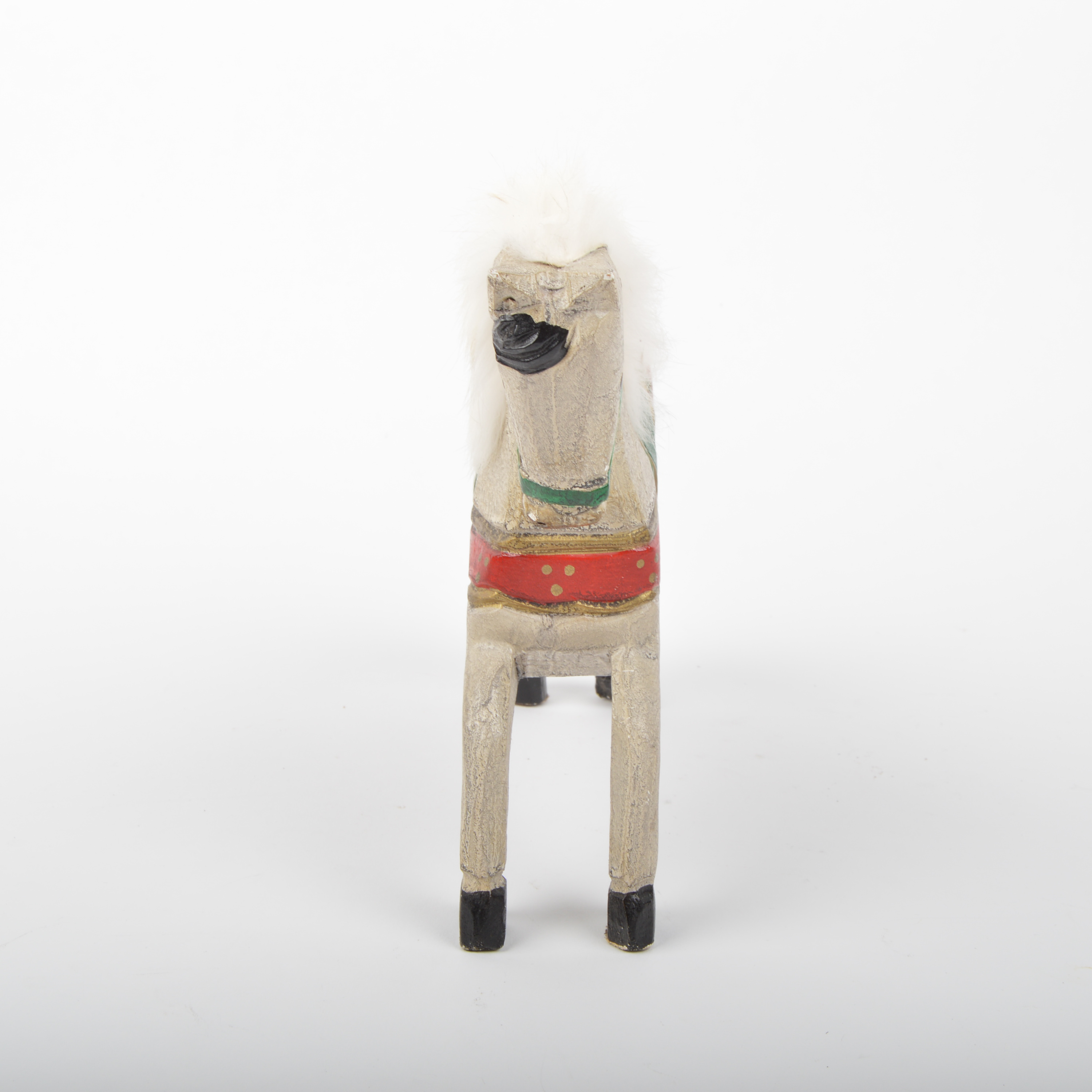 Three Wooden Animal Figurines