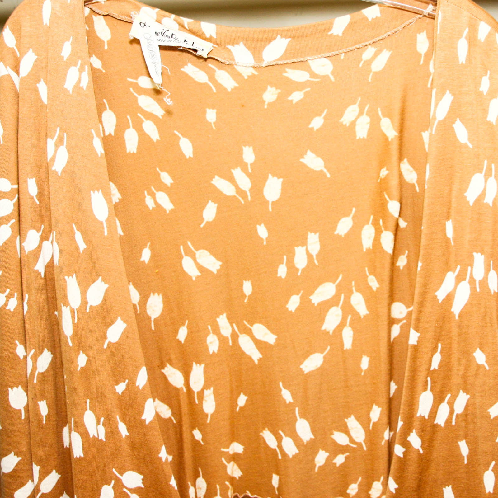 Saks Fifth Avenue Wrap Dress and Gray Skirt Set