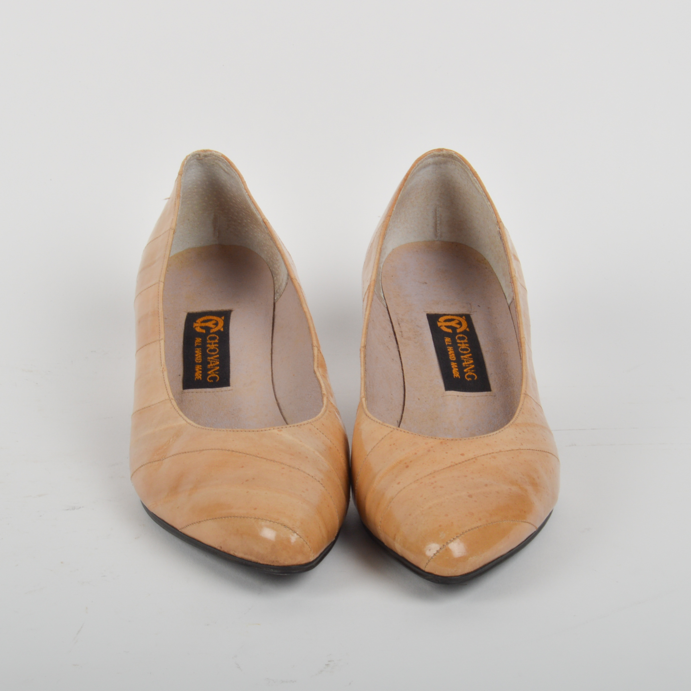 Cole Haan Suede Mules and Cho Yang Eelskin Pumps