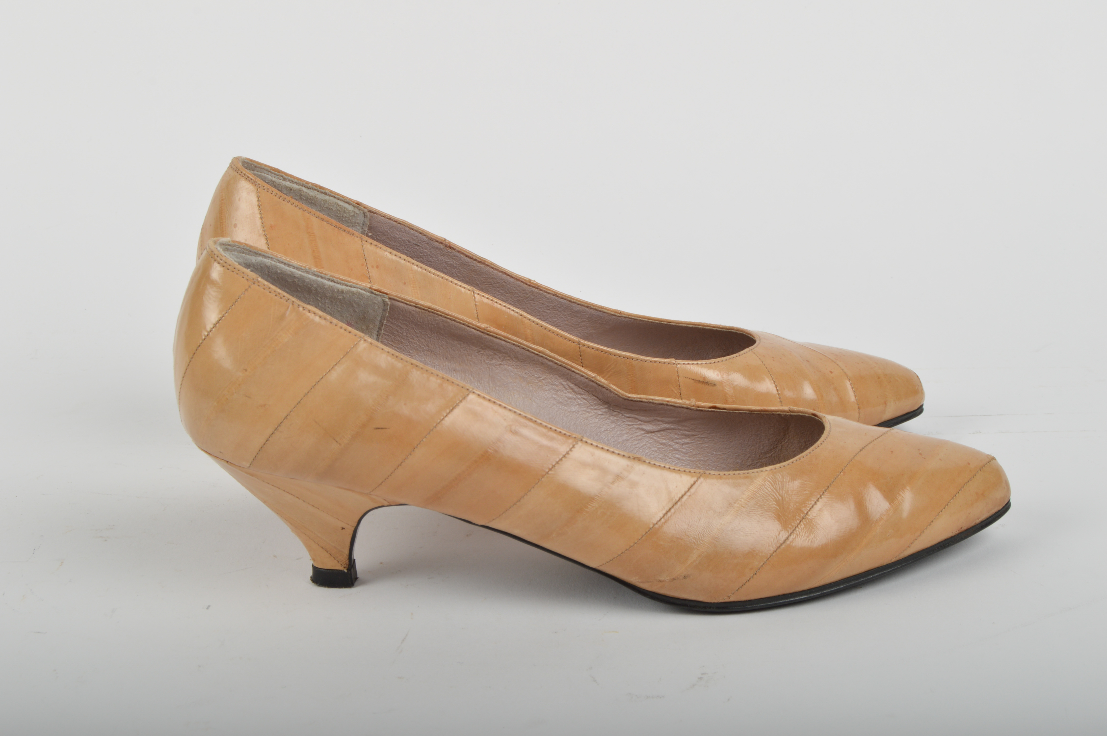 Cole Haan Suede Mules and Cho Yang Eelskin Pumps