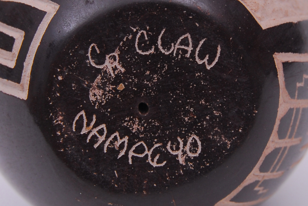 Carla Nampeyo Hopi Carved Egg