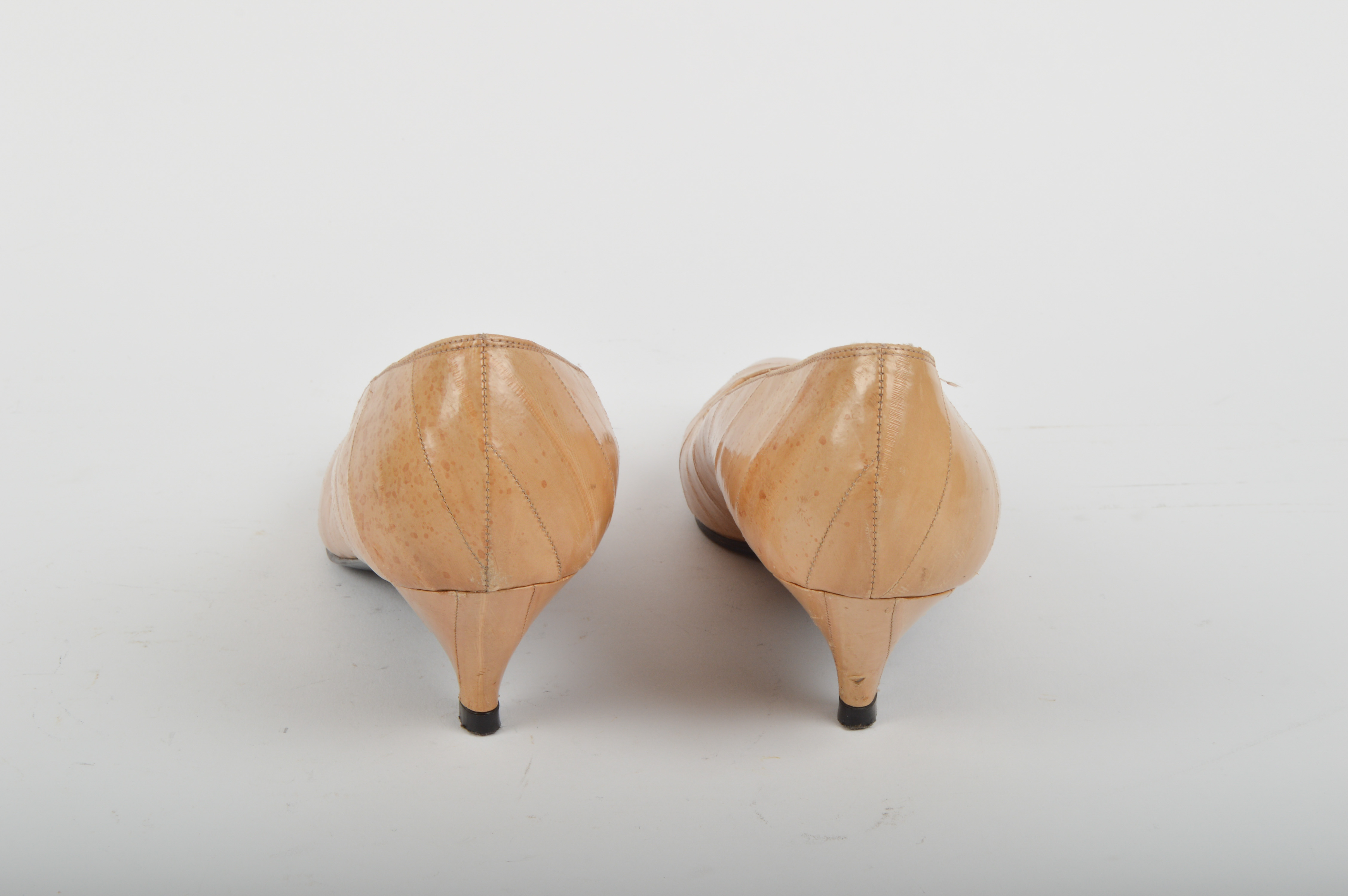 Cole Haan Suede Mules and Cho Yang Eelskin Pumps