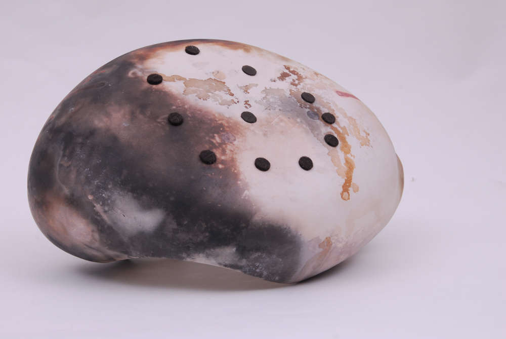 Jan Jacque Pit Fired Pottery Basket