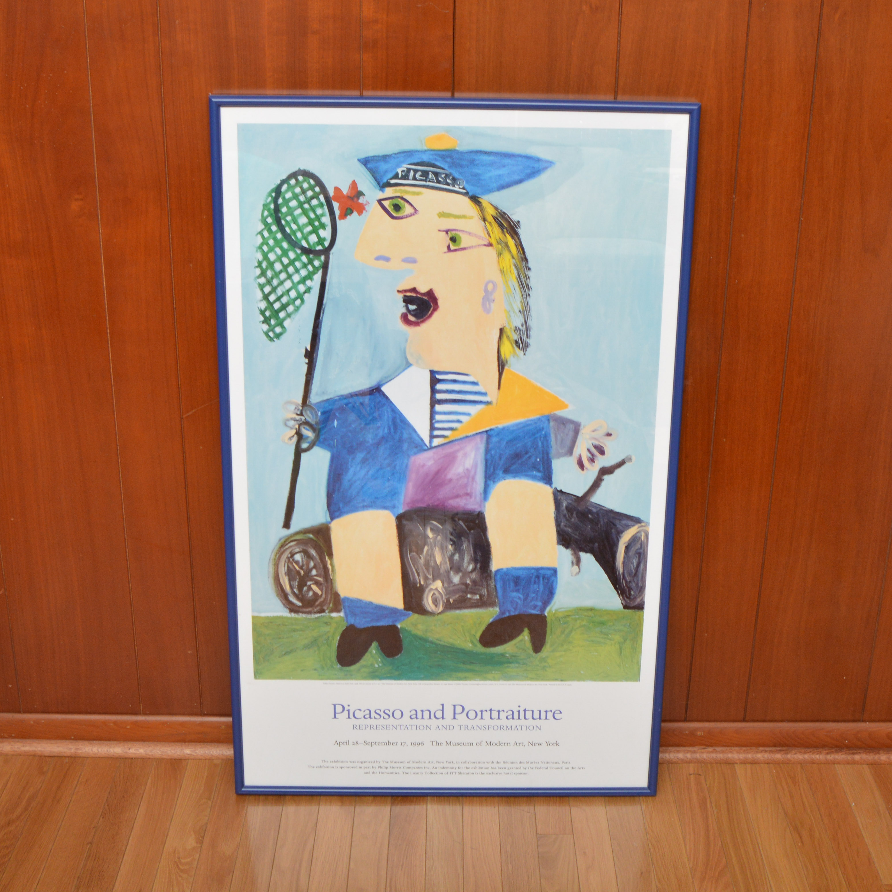 Pablo Picasso "Maya in a Sailor Suit" Offset Lithograph from The Museum of Modern Art