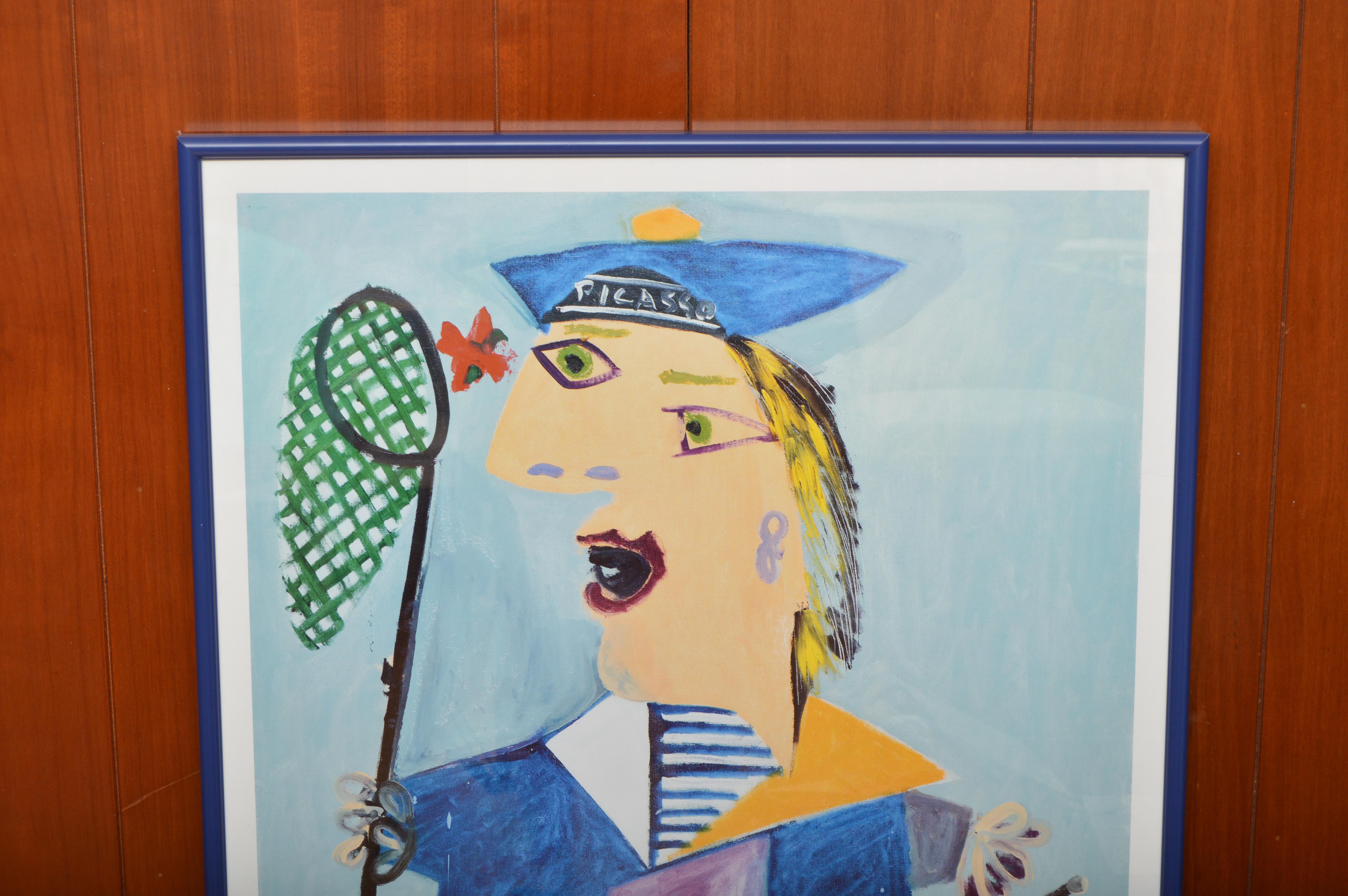 Pablo Picasso "Maya in a Sailor Suit" Offset Lithograph from The Museum of Modern Art