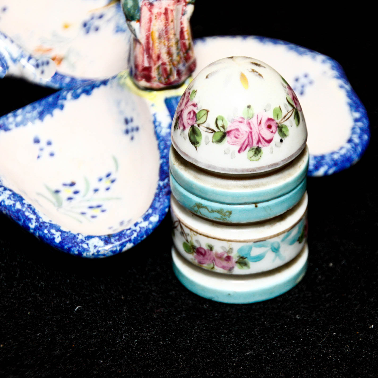 Hand Painted French Porcelain Collectibles