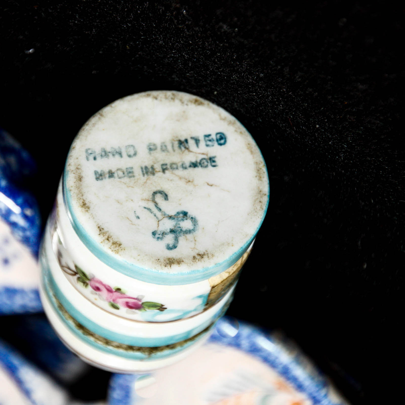 Hand Painted French Porcelain Collectibles