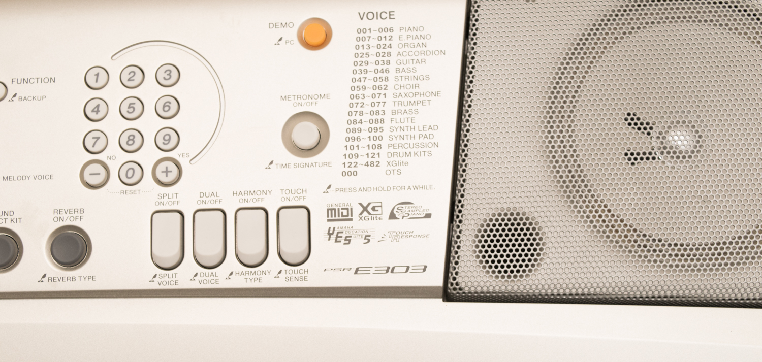 Yamaha PSR E303 Digital Piano and Stand