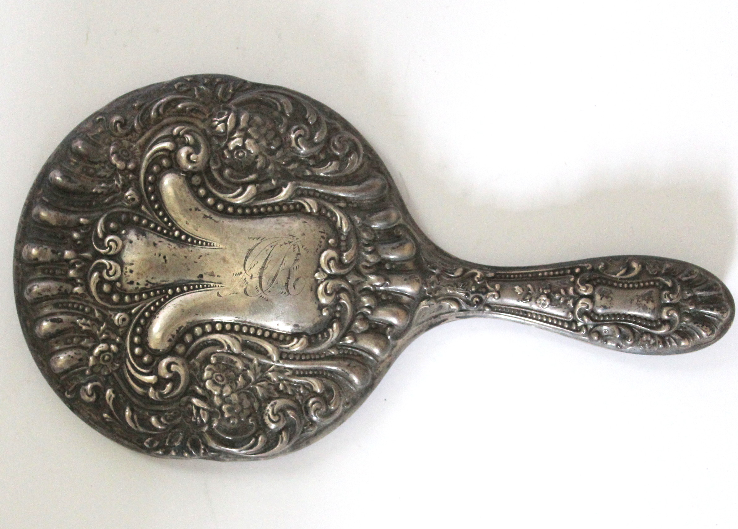 Trio of Antique Hand Mirrors