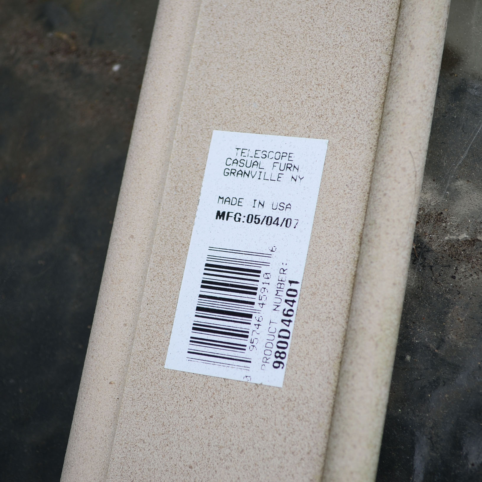 Outdoor Swivel Chair With End Table And Footrest