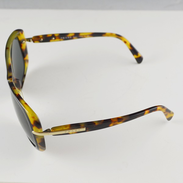 Prada Designer Black/Light Tortoise Sunglasses