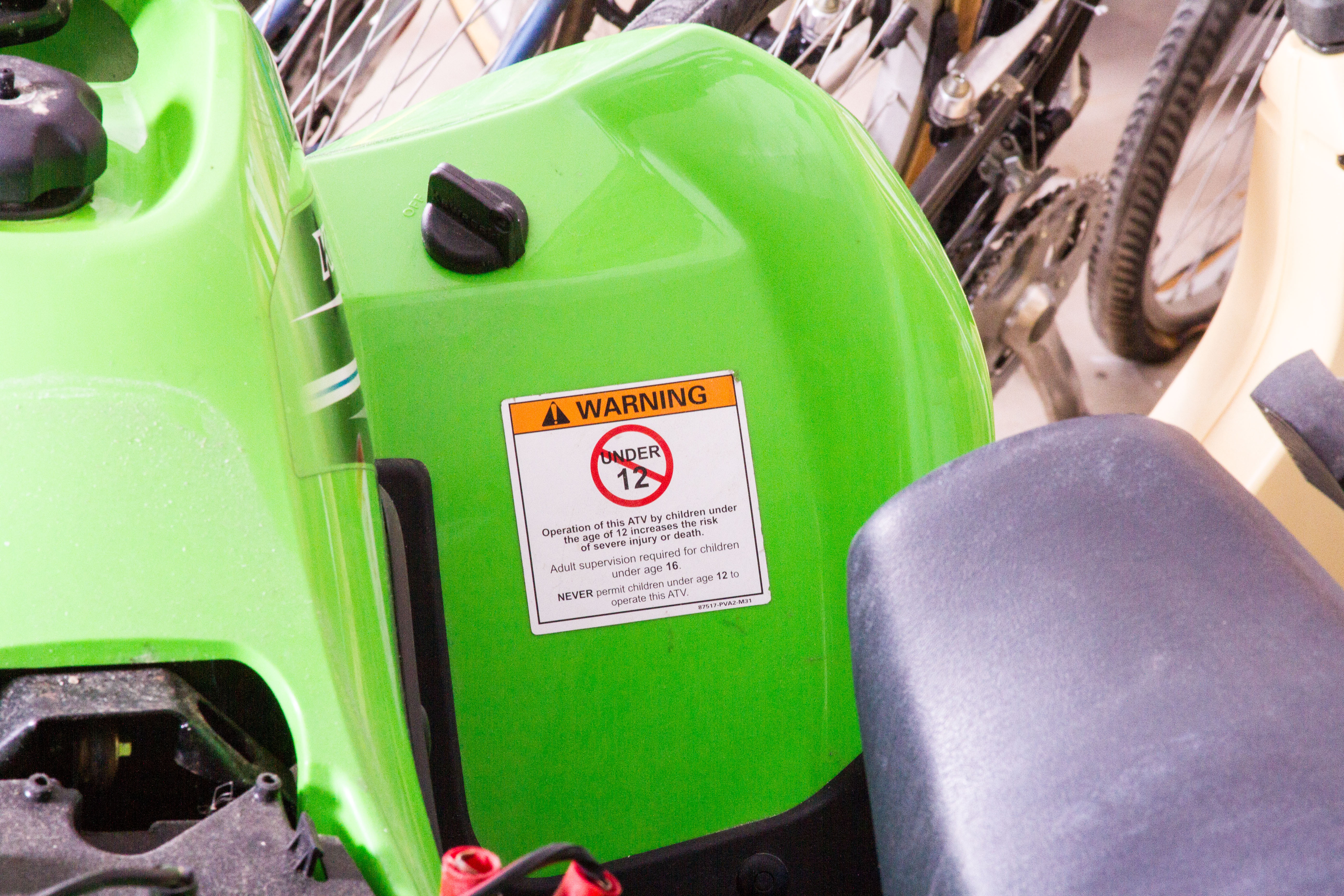 Kawasaki KFX 90 Four Wheeler