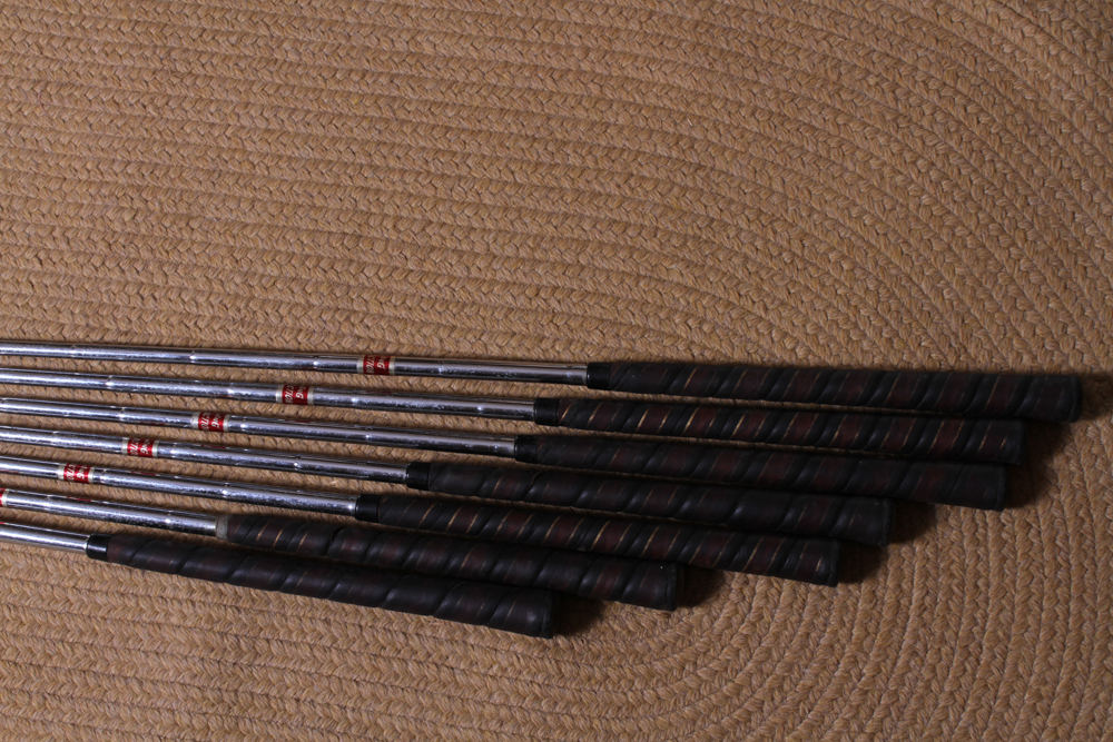 Vintage Spalding and Wilson Golf Clubs