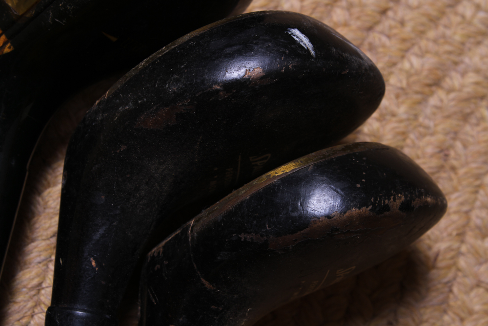 Vintage Spalding and Wilson Golf Clubs