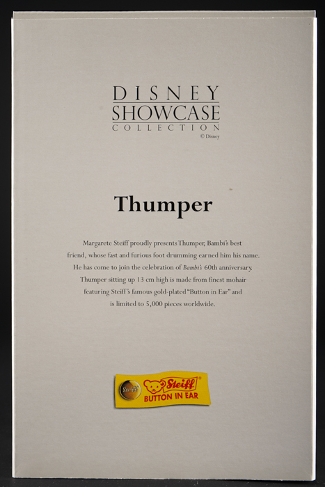 Steiff Disney Showcase Collection Thumper from Bambi