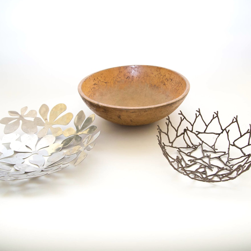 Trio of Decorative Bowls