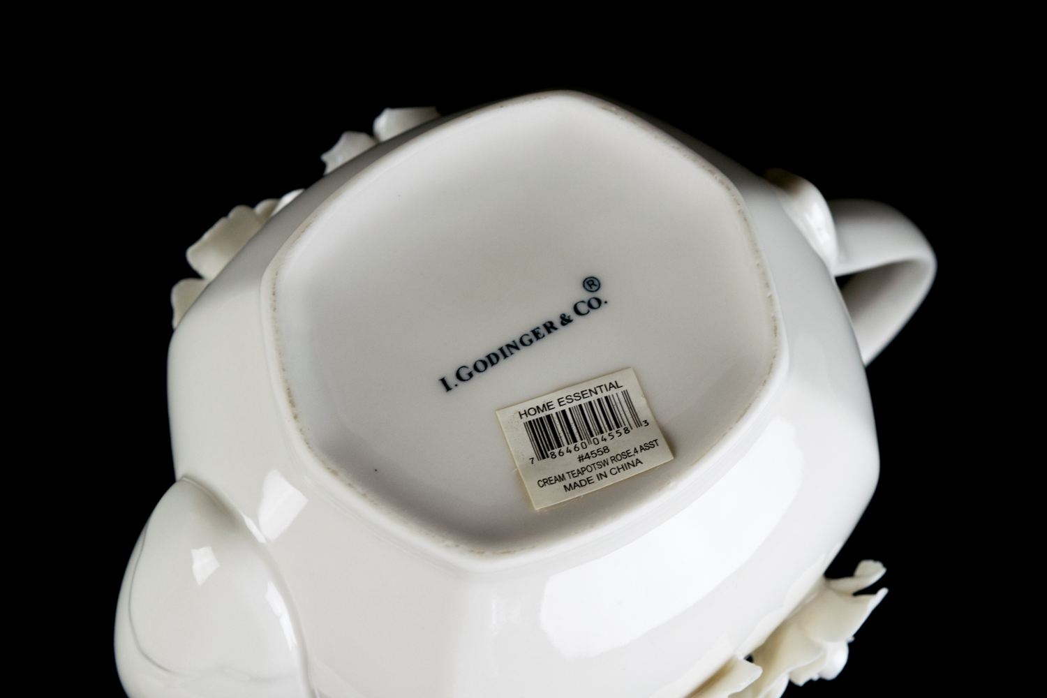 I. Godinger & Company Porcelain Teapot