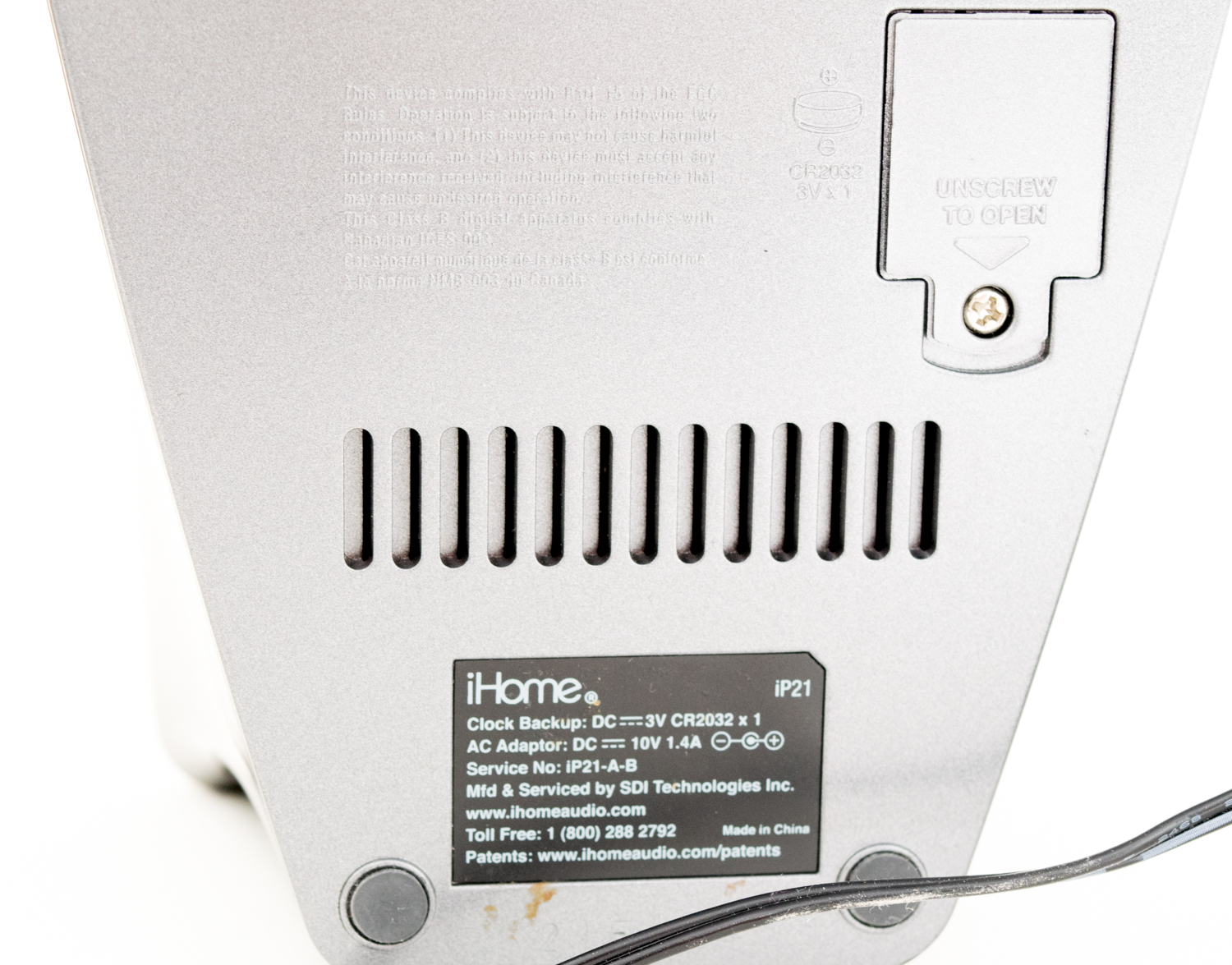 Apple iHome Model iP21