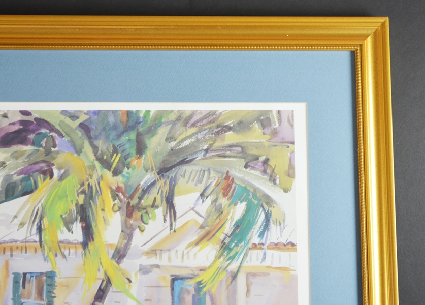 Peter Spataro "Tropical Porch" Limited Edition Offset Lithograph
