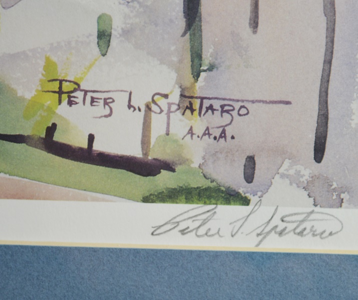 Peter Spataro "Tropical Porch" Limited Edition Offset Lithograph