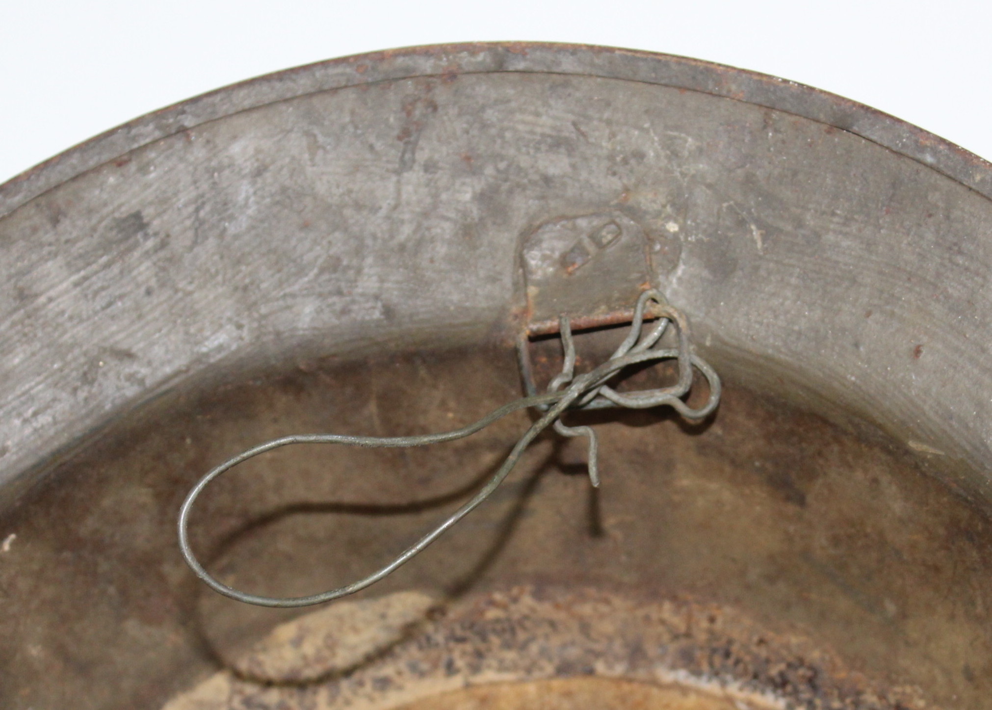 World War I Helmet and WW II Boots
