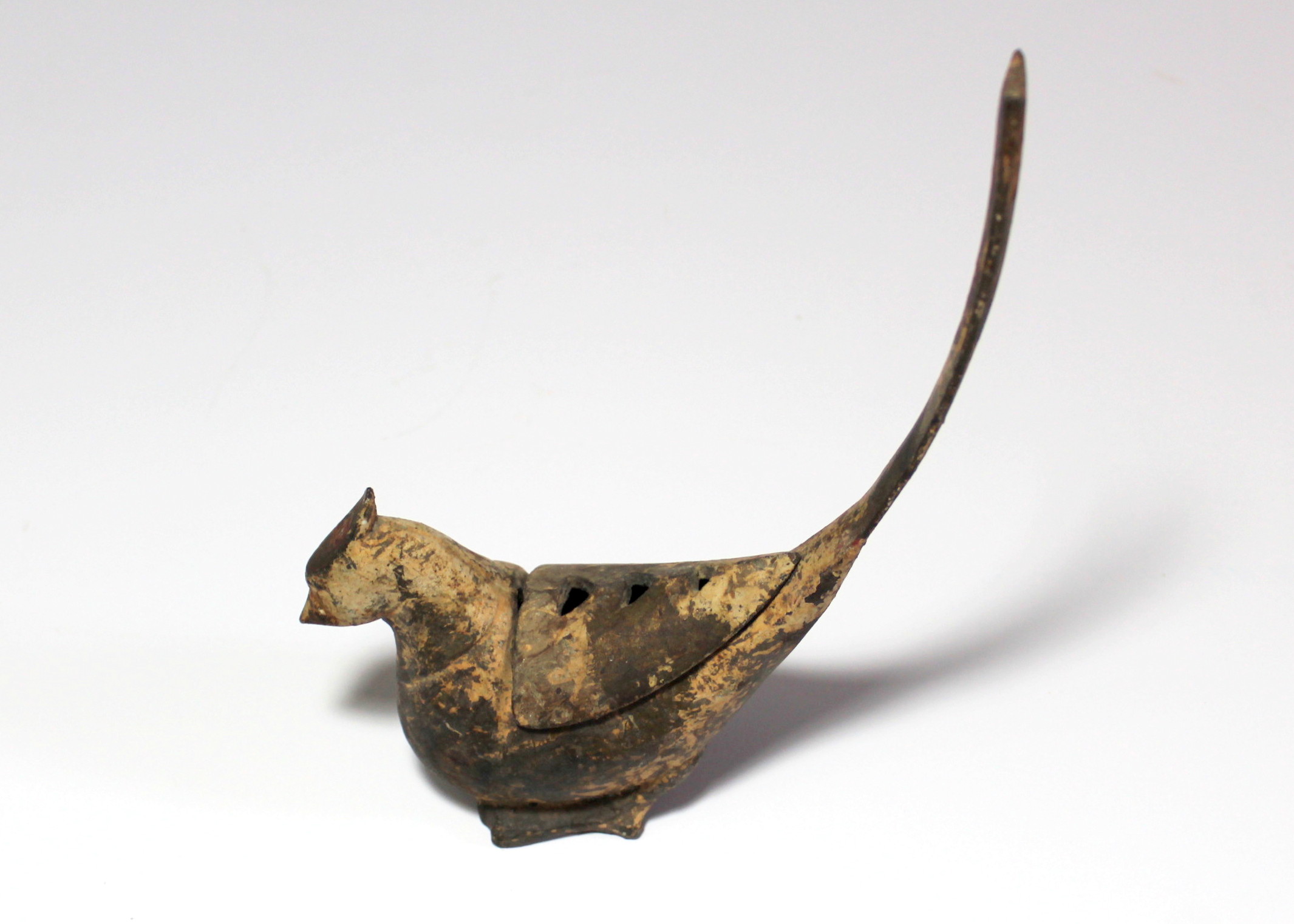 Vintage Japanese Partridge Incense Burner