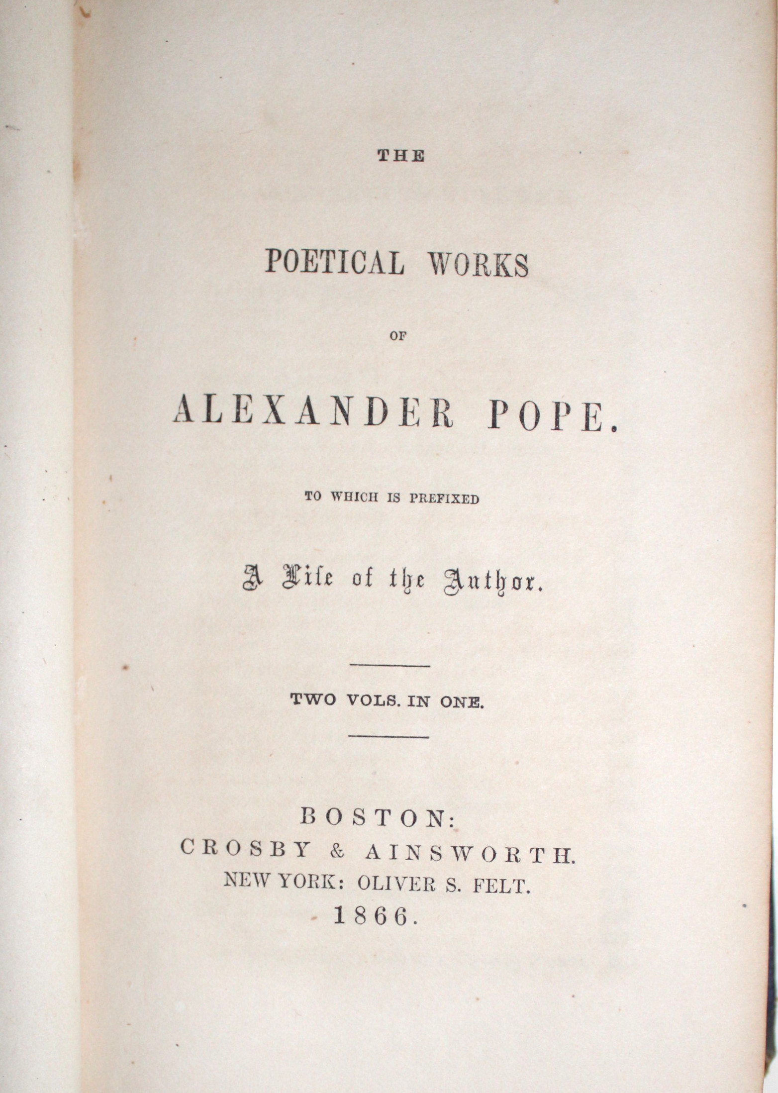 Selection of Antique and Vintage Books of Literature