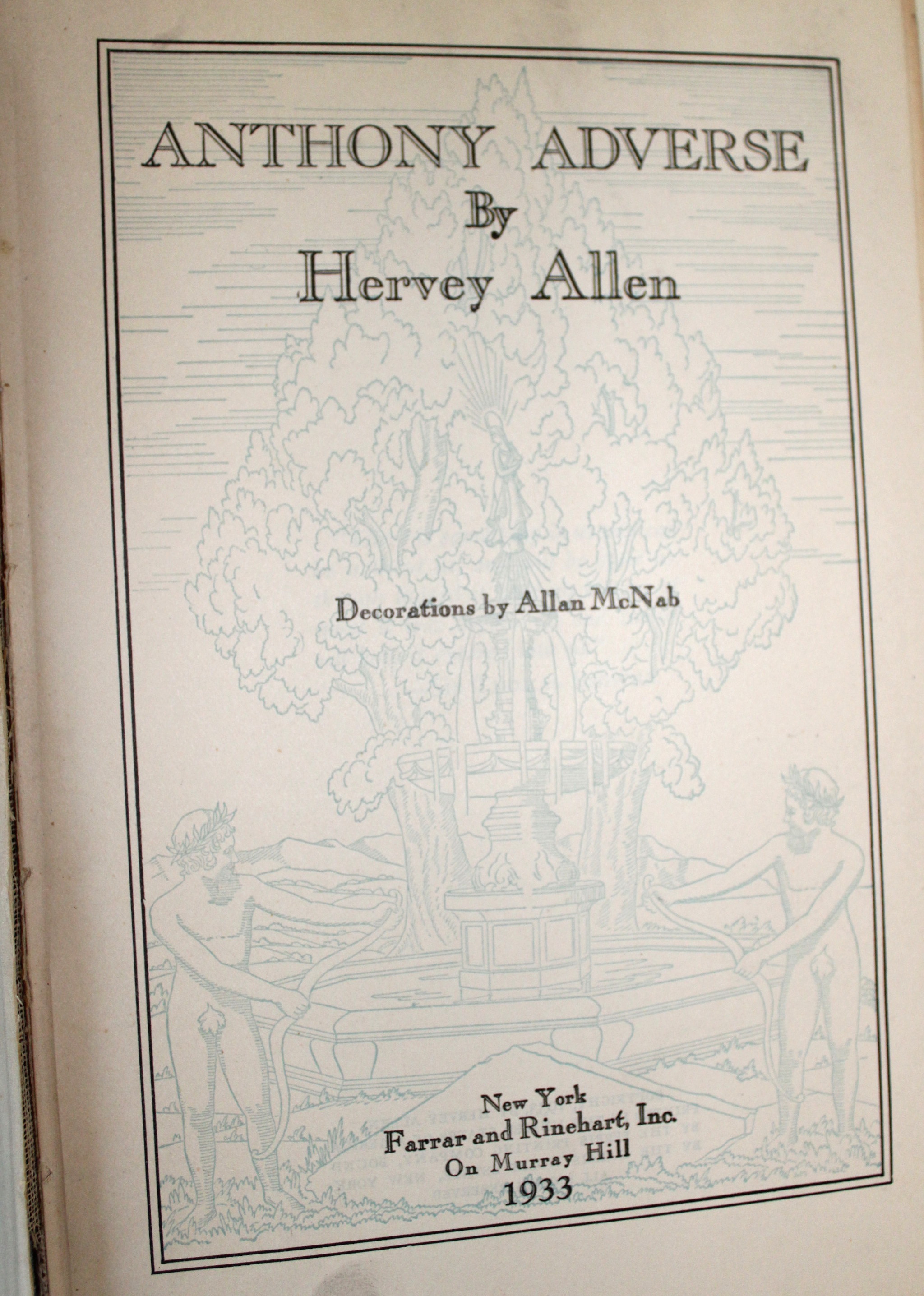 Vintage Fiction Books