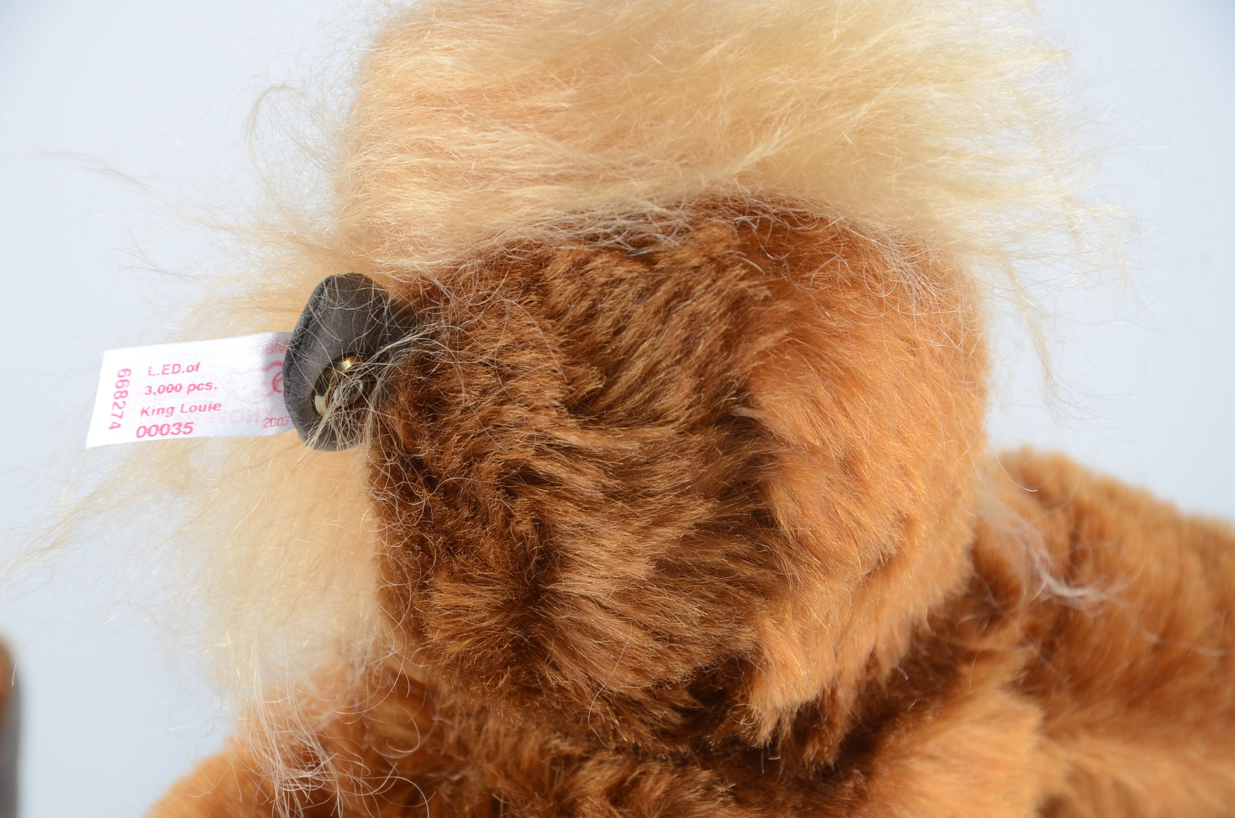 Steiff Disney Showcase Collection King Louie from Jungle Book