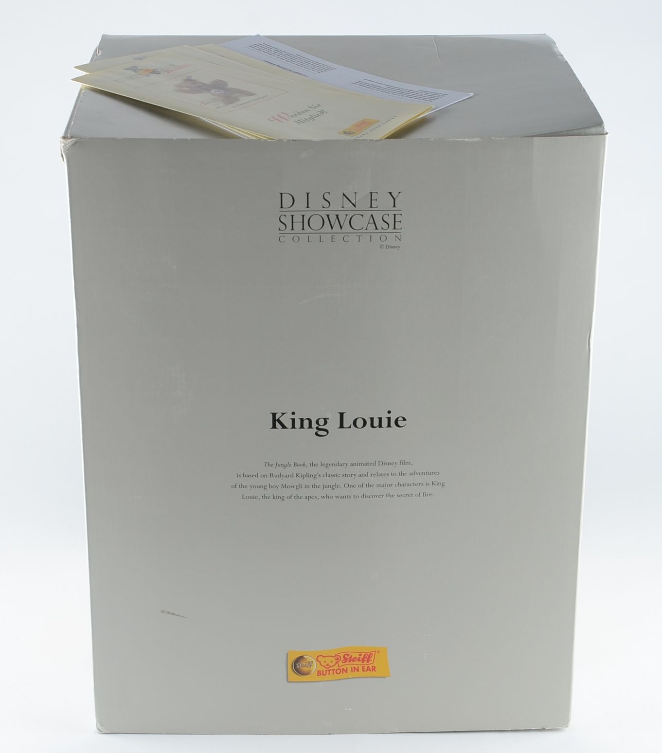 Steiff Disney Showcase Collection King Louie from Jungle Book