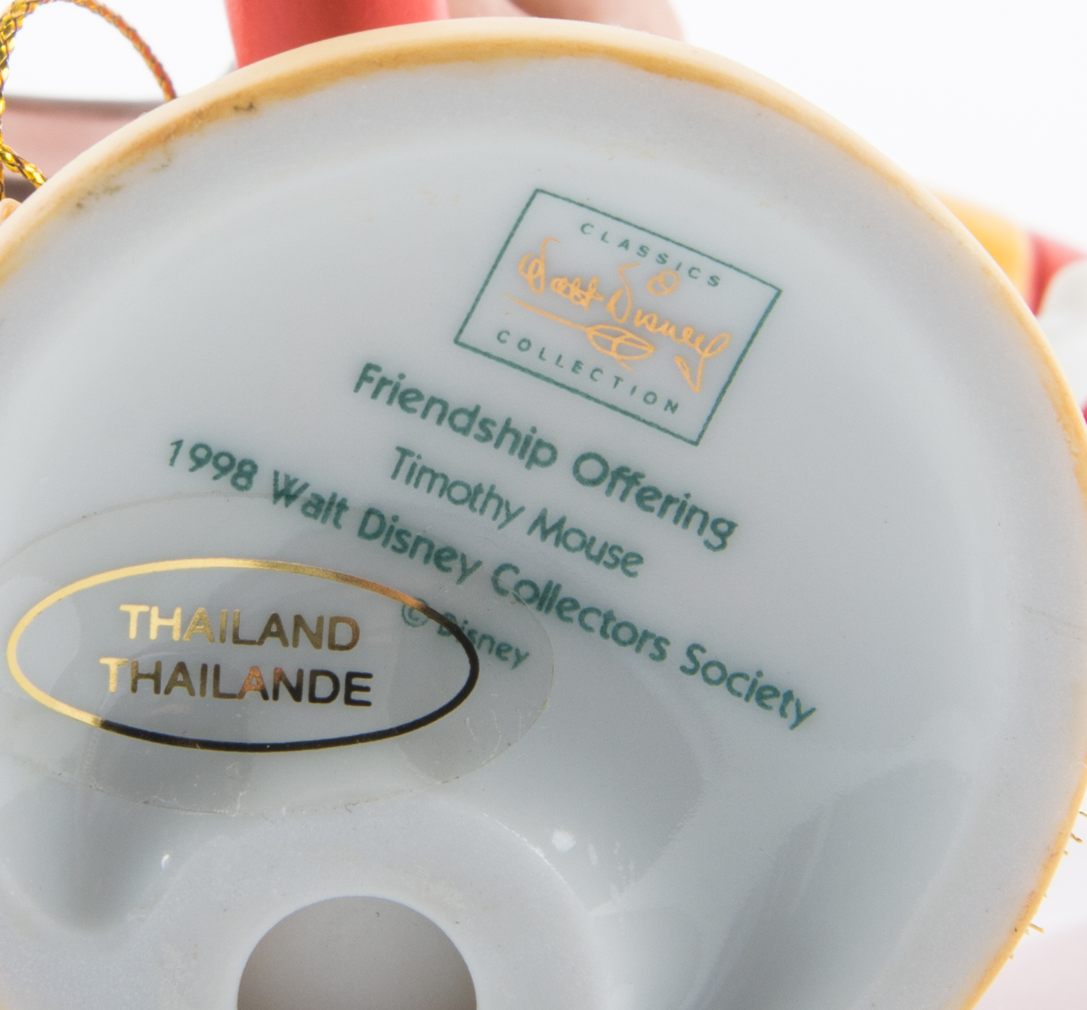 Walt Disney Classics Collection Timothy Mouse Friendship Offering