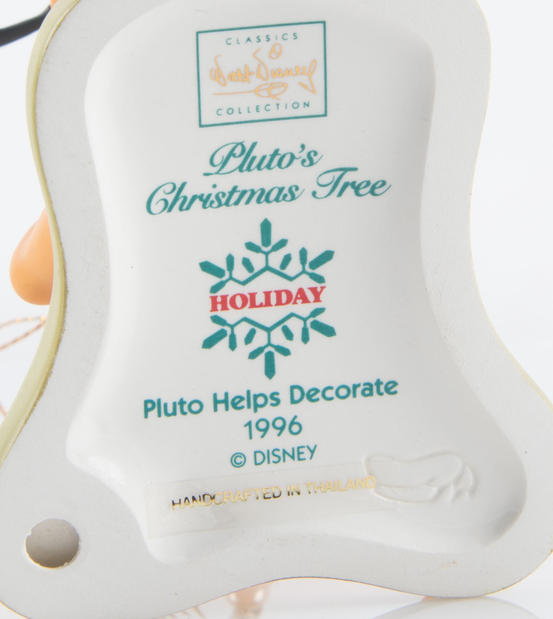 Walt Disney Collection 1996 Holiday Annual Ornament