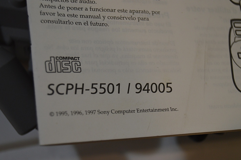 Sony Playstation with Game CD's and CD Storage Box