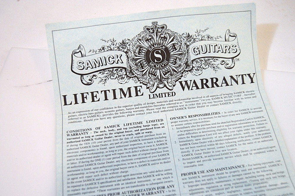 Samick Les Paul Style Electric Guitar With Hardshell Case