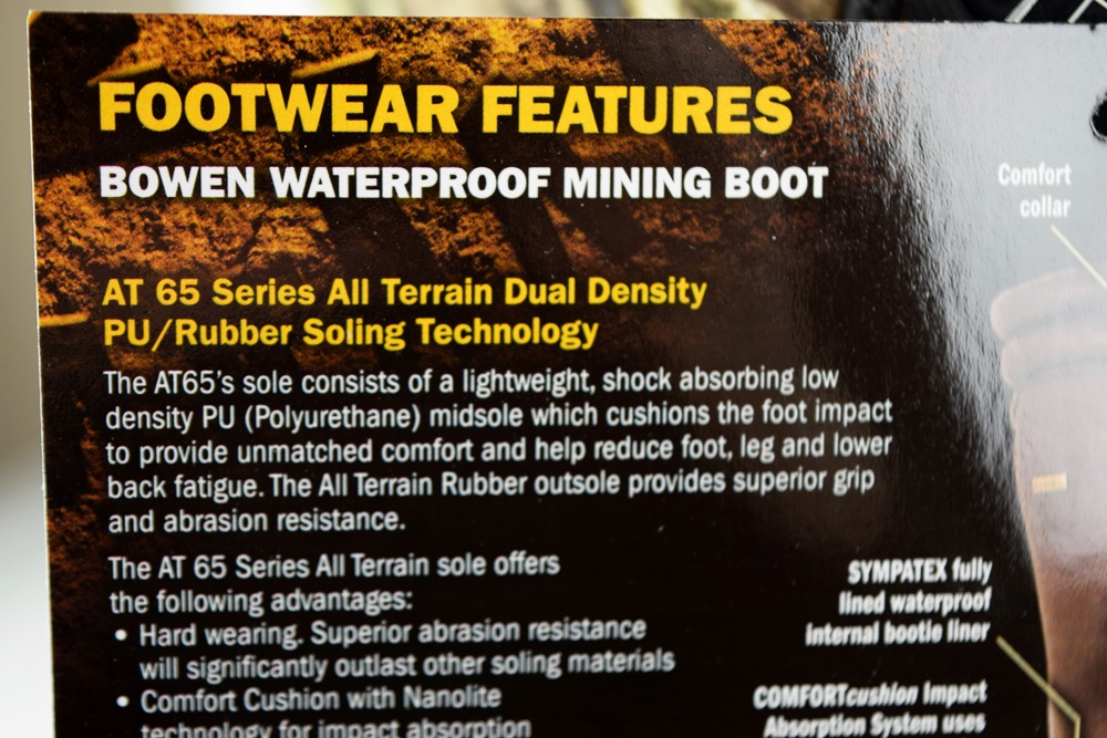 Men's New/Unworn "Oliver" Sympatex Cammo Boots, Size 9