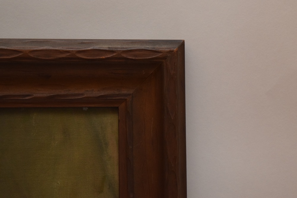 Sudduth Goff "Clara Taylor Spencer Houlihan" Oil on Canvas, c. 1950