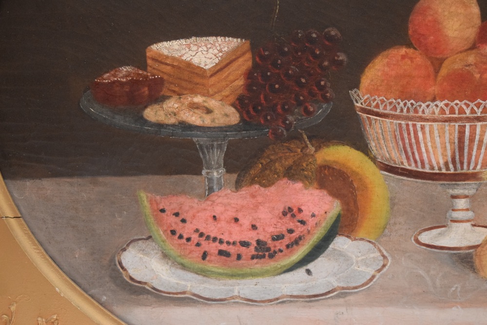 Mary C. Smith "Table Top Still Life with Old Paris Porcelain" c. 1855