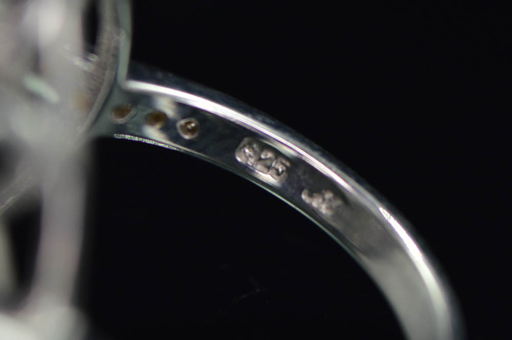 Robert Manse Sterling Silver Blue and White Topaz with Rhodolite and Amethyst Ring