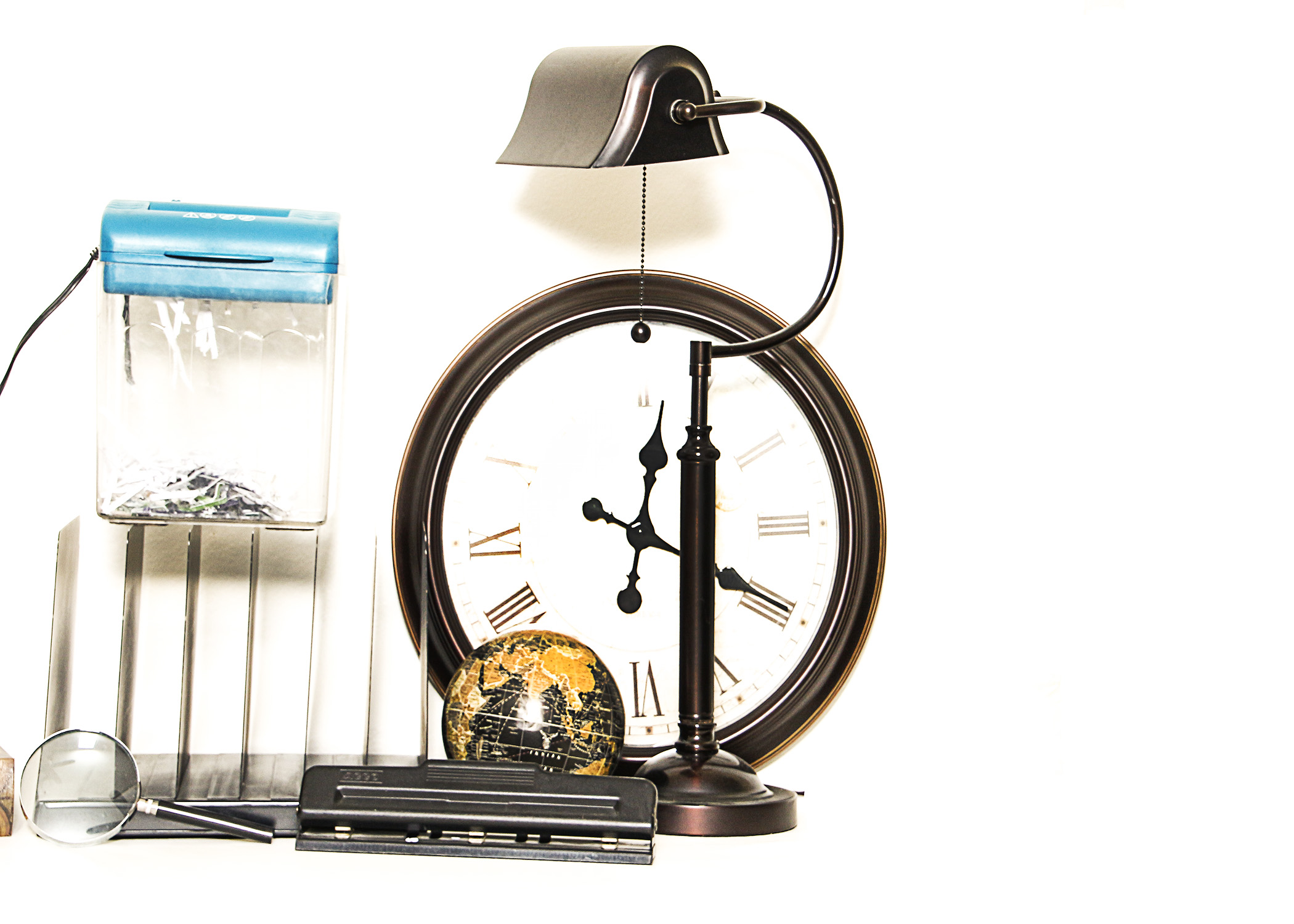 Filing Cabinet, Side Table and Other Office Accessories