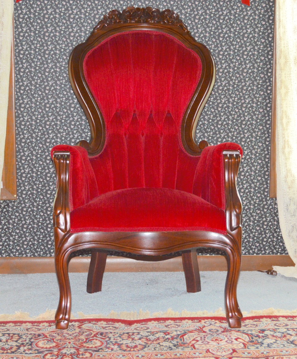 Victorian Style Parlor Chair