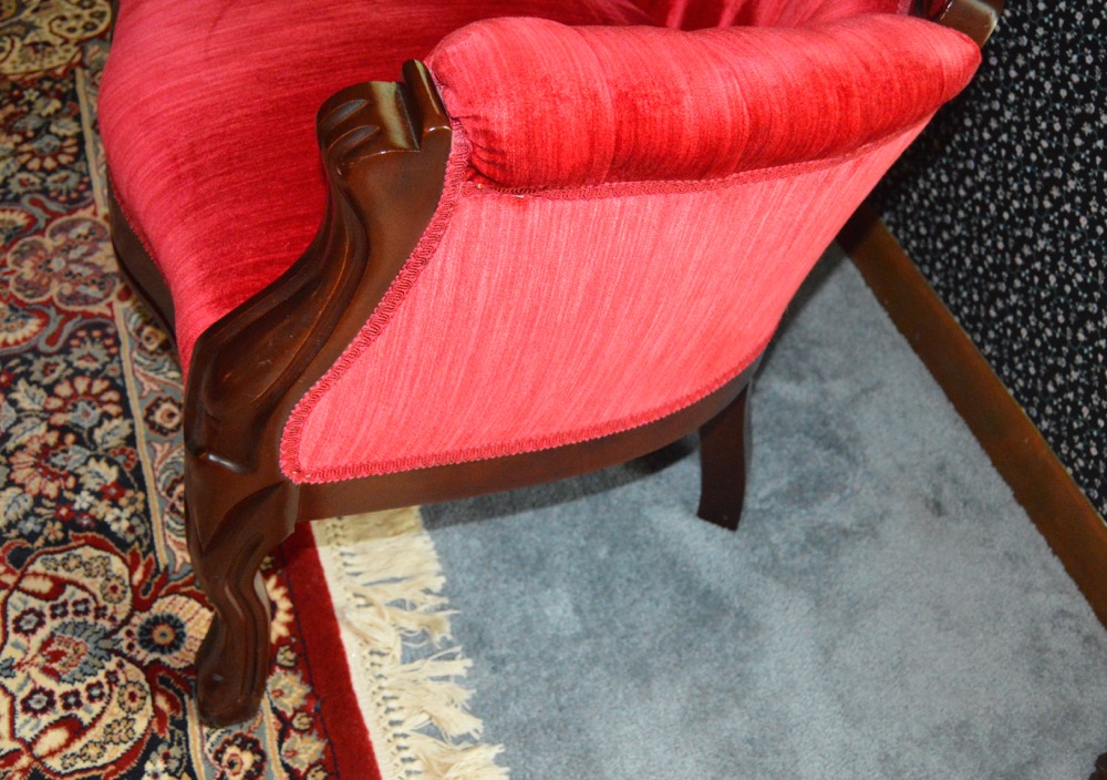 Victorian Style Parlor Chair