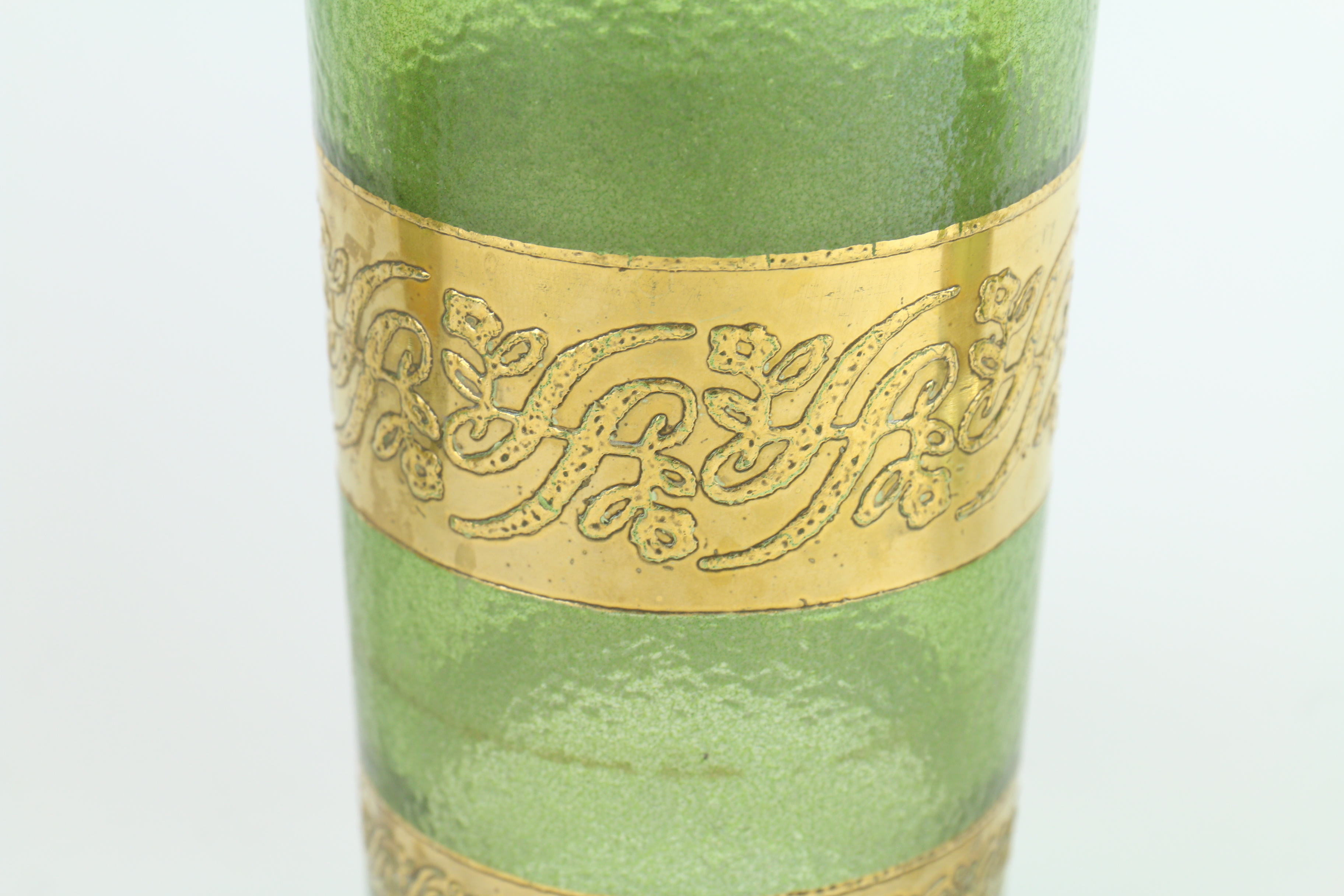 Mid-Century Culver Glass Cocktail Set with Ice Bucket