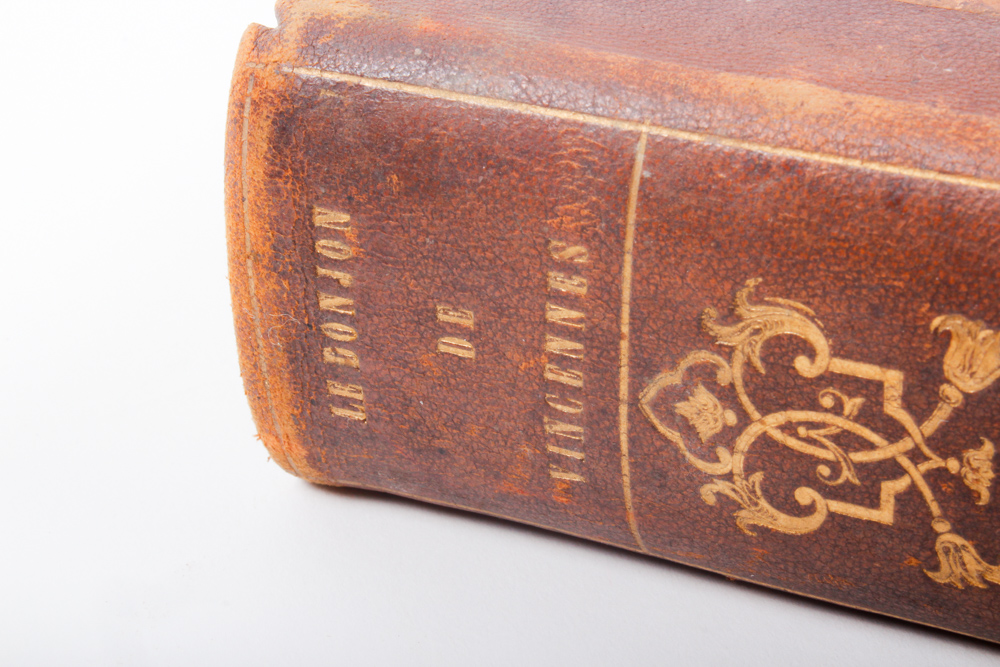 1844 French Publication of "Historie de La Bastille: Le Donjon de Vincennes"